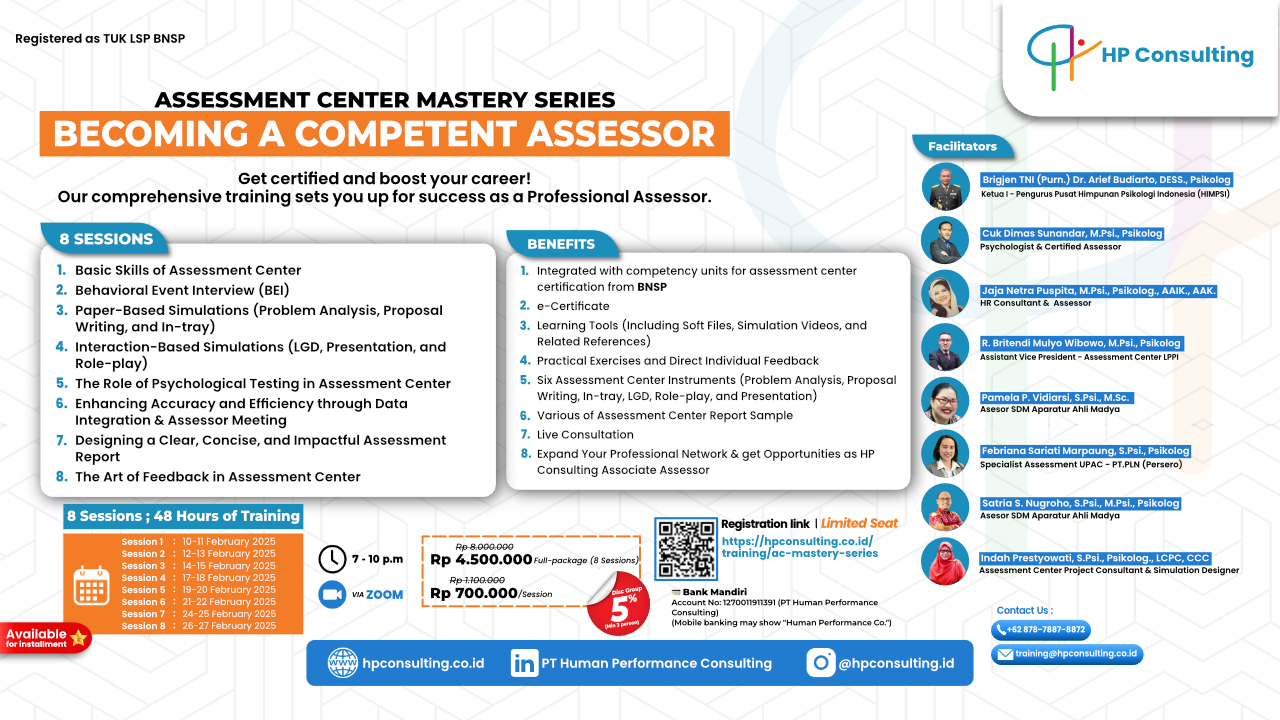 Assessment Center - Mastery Series